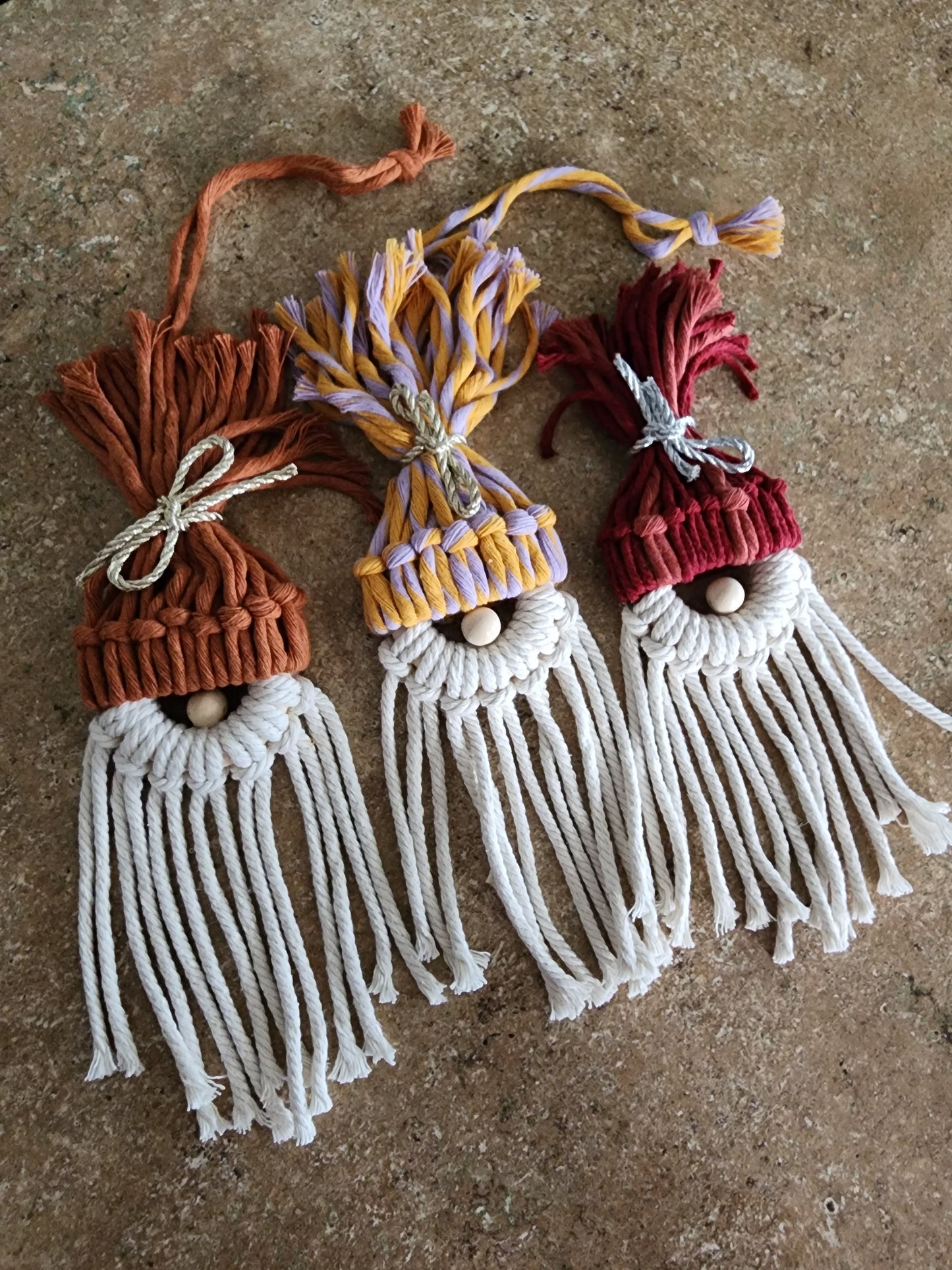 Reyes Magos Macrame Decoration