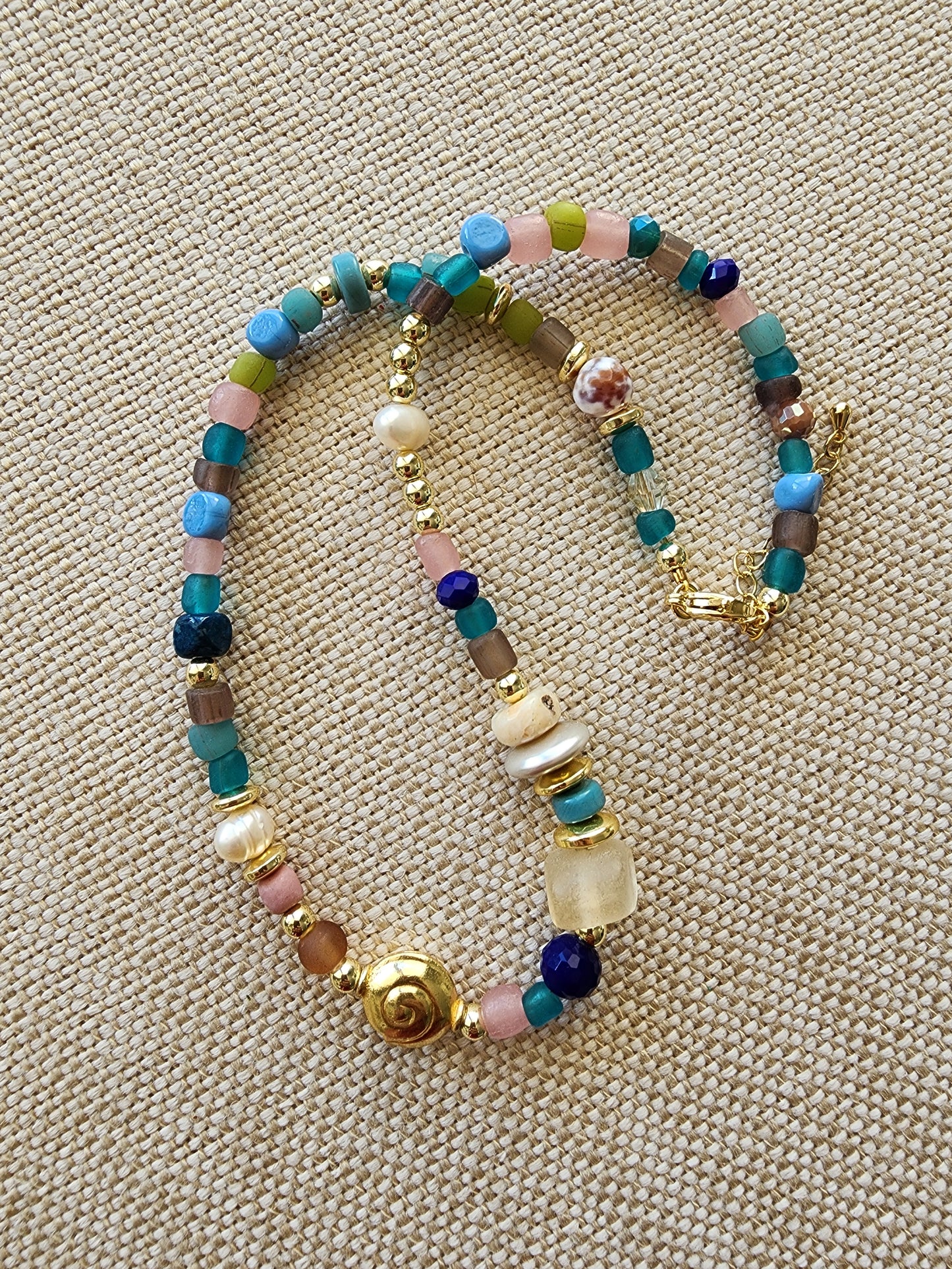 Mix beads necklace