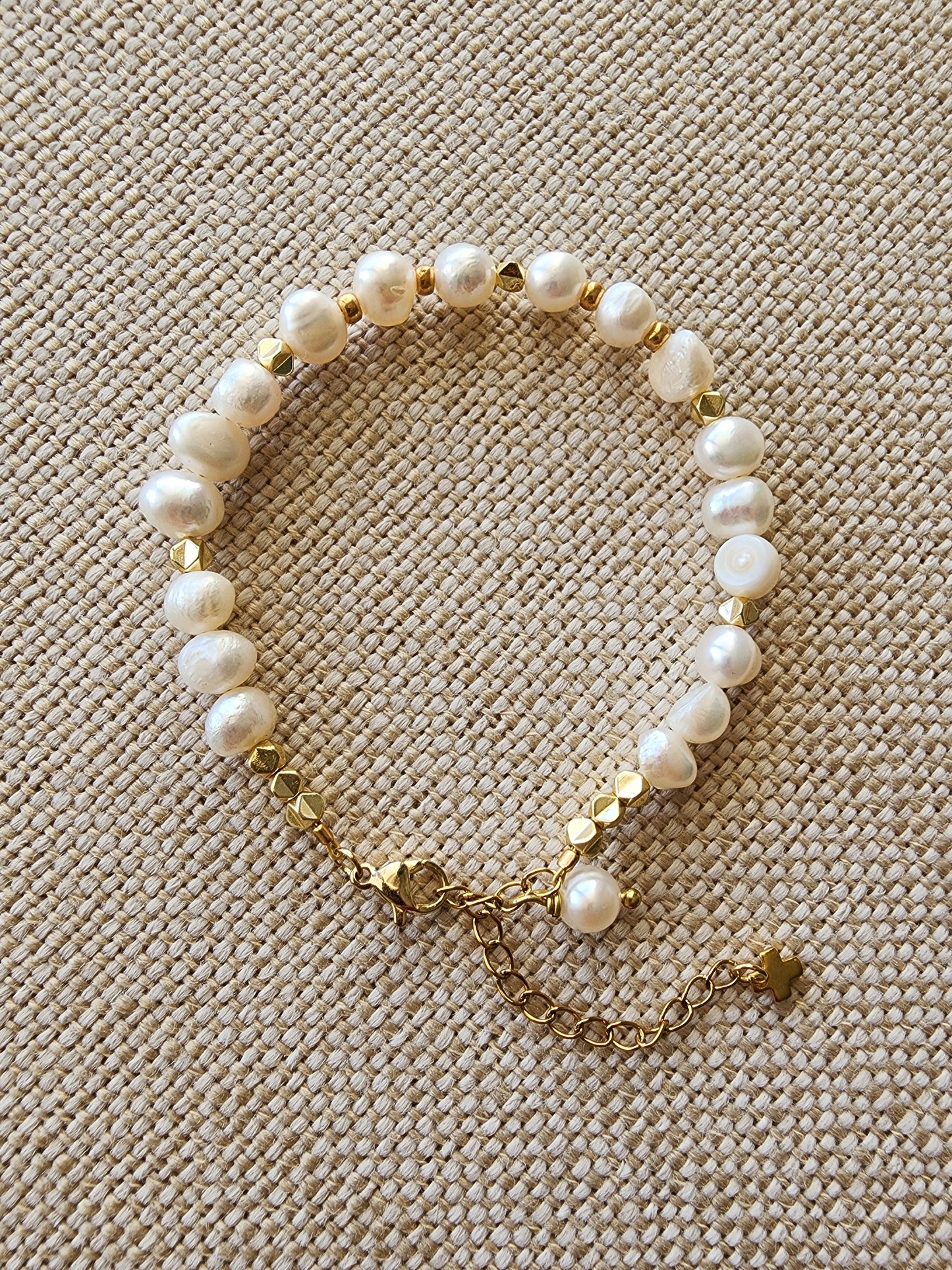 Pearl Bracelet Adjustable